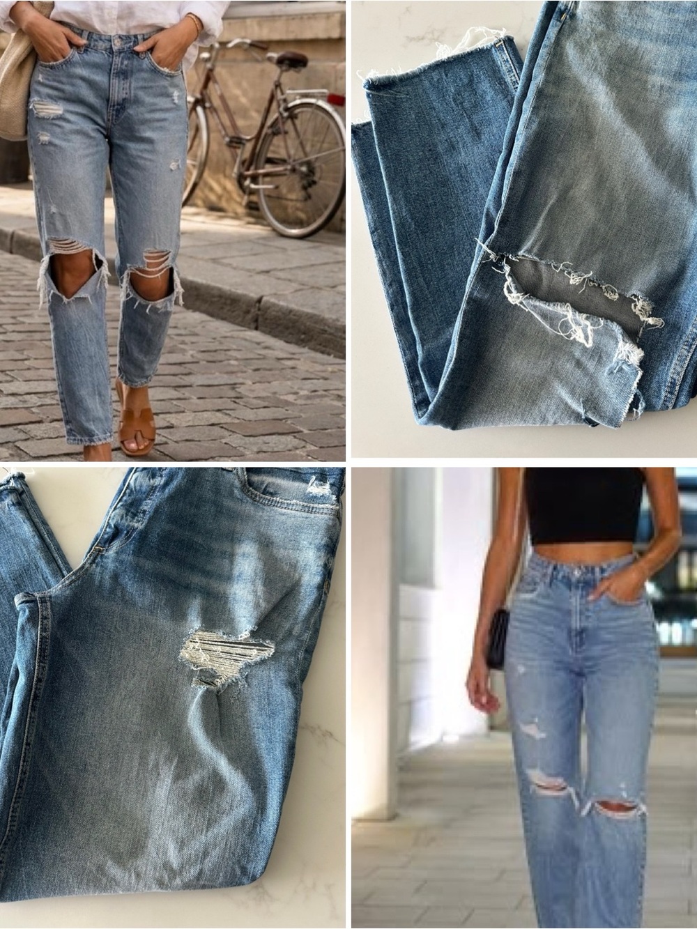 Kut from the Kloth Distressed Light Jeans